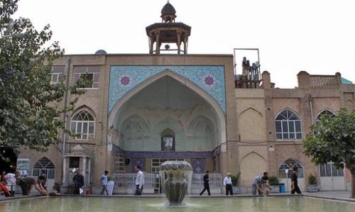 كشف گودی محراب در مسجد جامع بازار