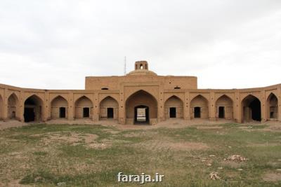 شروع مرمت و بازسازی كاروانسرای باغ شیخ ساوه