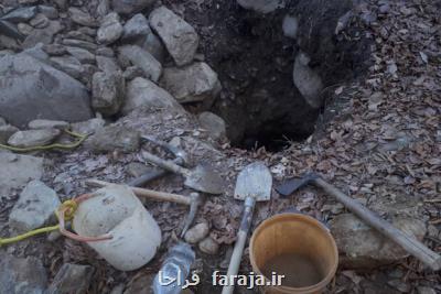 ۳ حفار بدون مجوز در شهر تاریخی استرآباد دستگیر شدند
