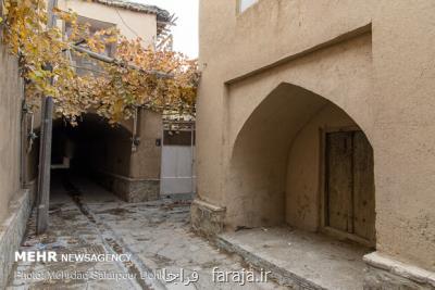 تعمیر و مرمت بافت تنها روستای بدون کوچه ایران