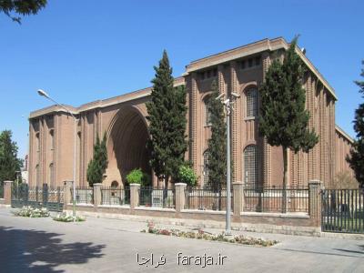 ویترین های موزه ملی ضدزلزله می شوند