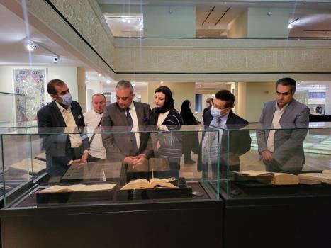 بازدید وزیر فرهنگ لبنان از موزه ملی ایران