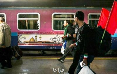 مدیرعامل راه آهن از تهران تا کربلا را با قطار رفت