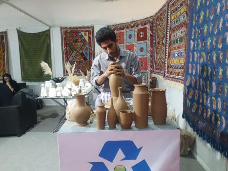 هنرمندان صنایع دستی در اکسپو ۲۰۲۴
