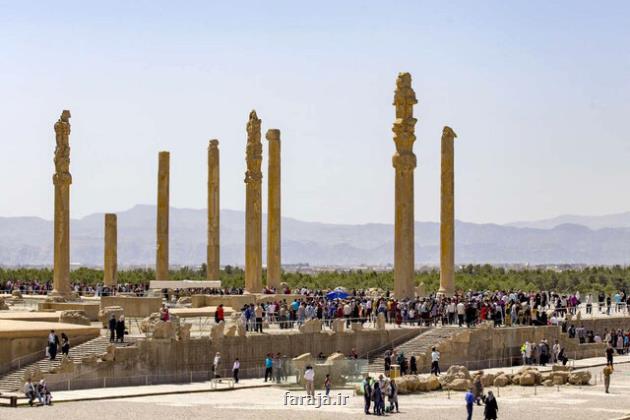 ۵ مکان گردشگری فارس در صدر شمار بازدیدکنندگان نوروزی کشور