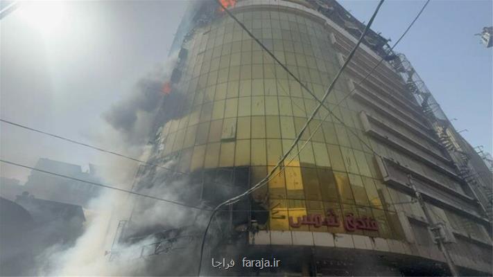 جزئیات آتشسوزی هتل زائرین در کربلا