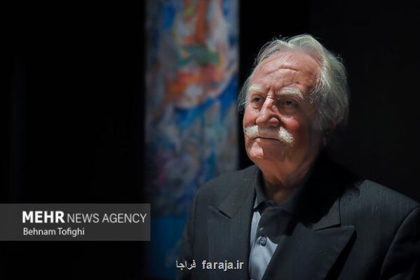 محل دفن استاد فرشچیان در آرامگاه صائب اصفهان