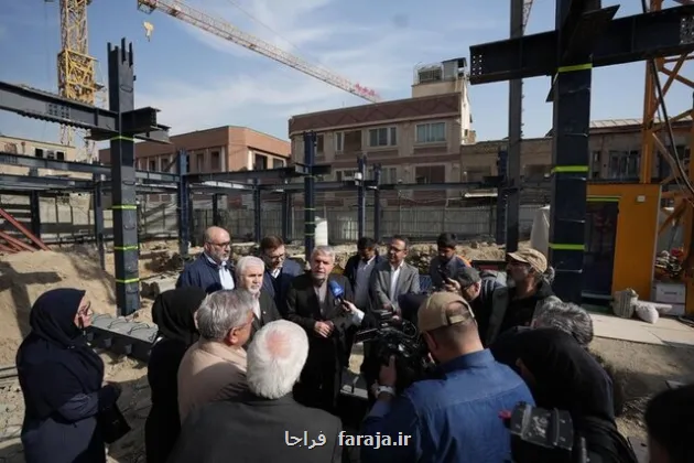 با دستور وزیر ساخت و ساز اطراف کاخ گلستان متوقف گردید