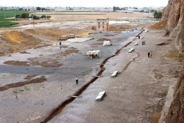 نقش رستم در محاصره فرونشست آرامگاه های هخامنشی امن، اما کعبه زرتشت در خطر