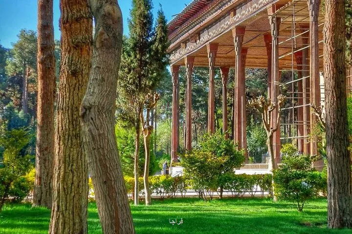 درختان ۴۰۰ ساله چهلستون اصفهان تحت حفاظت ویژه قرار گرفتند