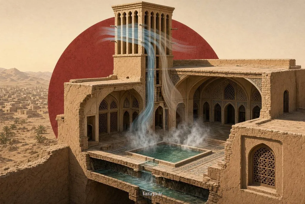 بادگیر شاهکار معماری ایرانی برای رویارویی با گرمای کویر