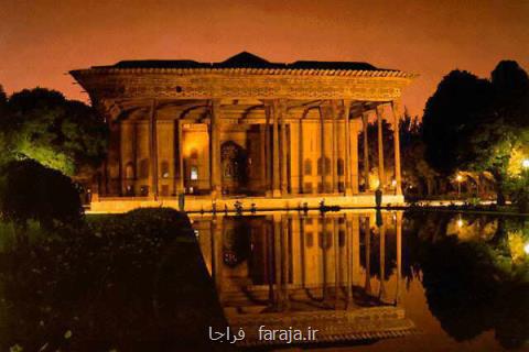 اتمام مرمت و نصب در اصلی مجموعه جهانی كاخ چهلستون اصفهان