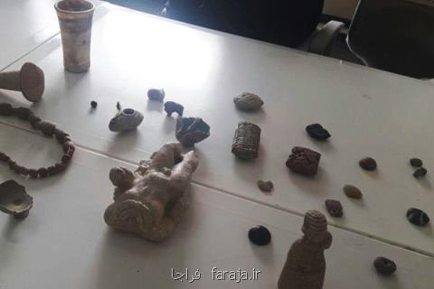 كشف و ضبط ۱۱۳ شی مشكوك در بهبهان