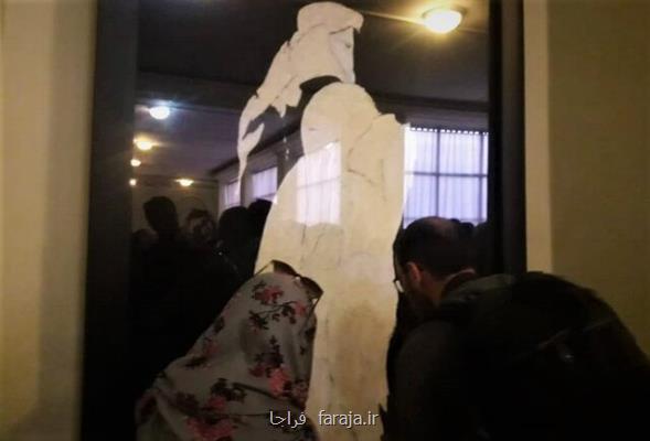 رونمایی از دو اثر هنری معاصر در موزه ملی ایران